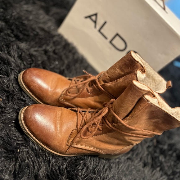 Aldo leather Boot - Picture 4 of 7